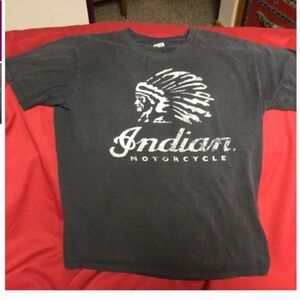 Vintage Indian motorcycle tshirt
